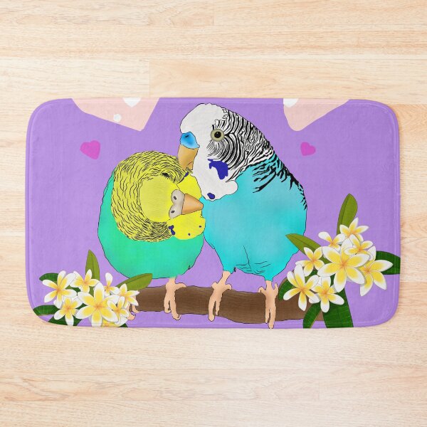 Item preview, Budgie love designed and sold by RadMomCreations.