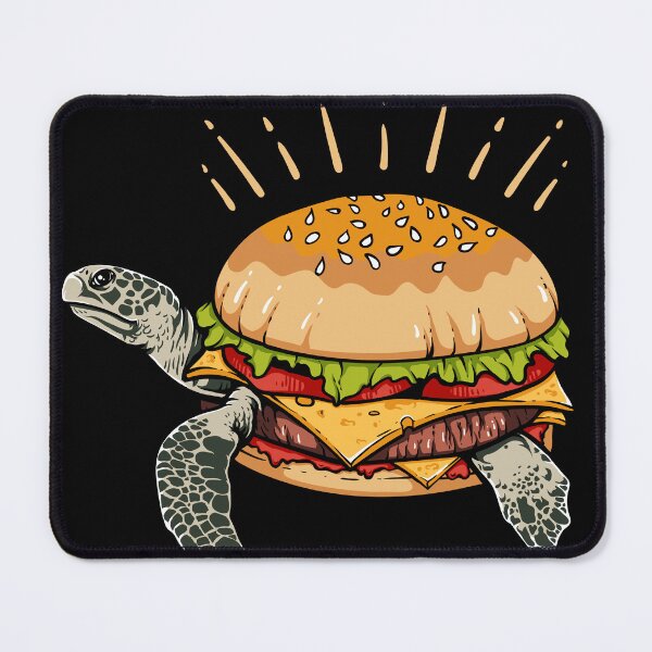 Item preview, turtles + burger designed and sold by chomaruddin tri amboko.
