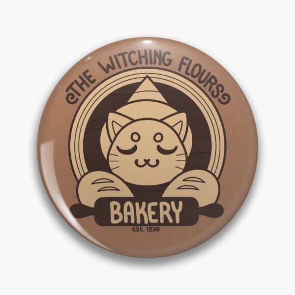 Item preview, Witchy Bakery Logo designed and sold by catvinyls.