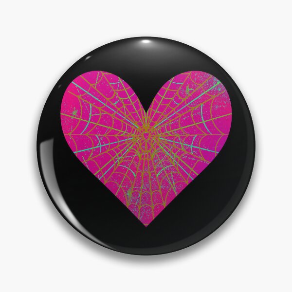 Aperçu de l'œuvre Spider Web Heart V44 créée et vendue par IgorAndMore.