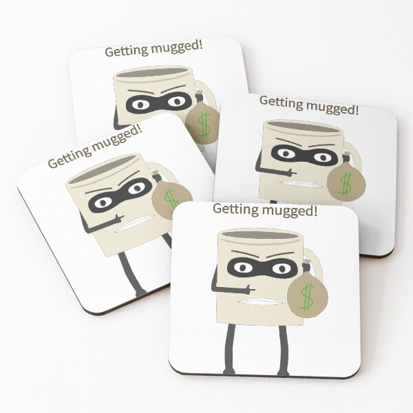 Item preview, Getting mugged designed and sold by Sketchy Thinks.