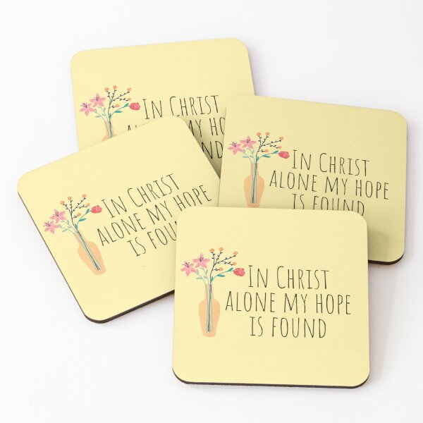 Item preview, In Christ alone my hope is found - Christian Quotes designed and sold by KarolinaPaz.
