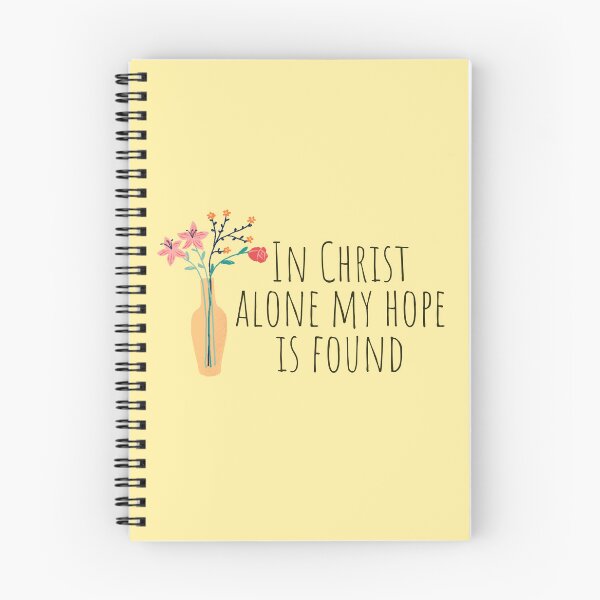 Item preview, In Christ alone my hope is found - Christian Quotes designed and sold by KarolinaPaz.