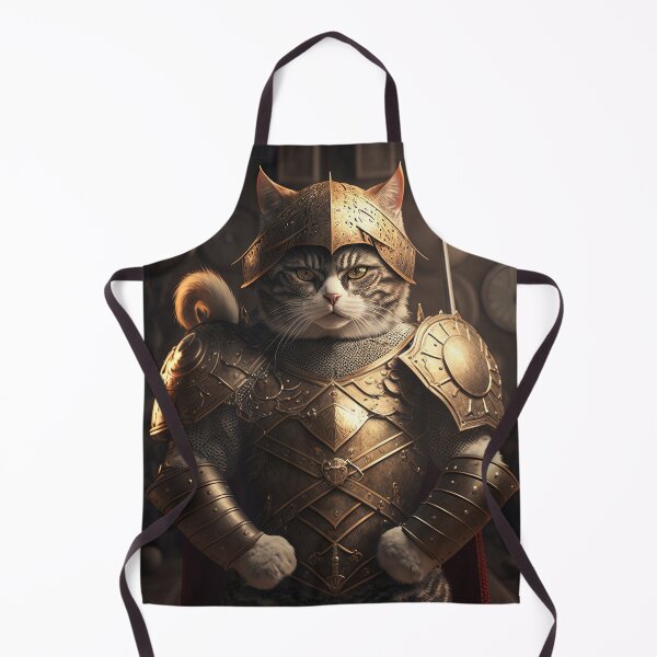 Item preview, The Cat Crusader designed and sold by Space Frog Art ⭐⭐⭐⭐⭐.