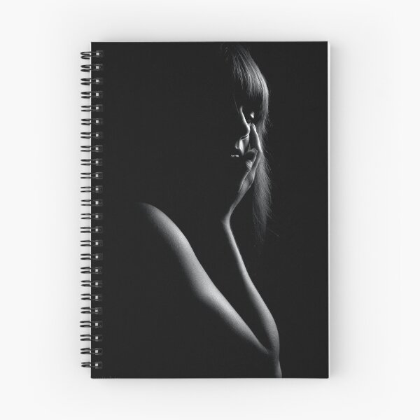 Item preview, Black & white nude female (torso - upper body) bodyscapes designed and sold by Royalnovalux.
