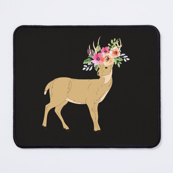 Item preview, Deer with Flower Crown designed and sold by TheCatmeow2000.