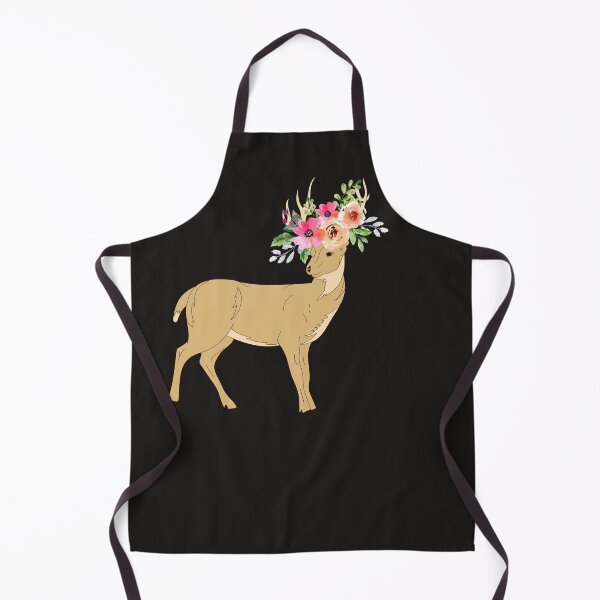 Item preview, Deer with Flower Crown designed and sold by TheCatmeow2000.