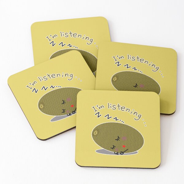 Item preview, Sleepy Kiwi I'm listening sarcastic designed and sold by MZ-Graphics-1.