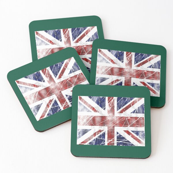 Item preview, United Kingdom British Flag Scratch   designed and sold by AliveApparelwww.