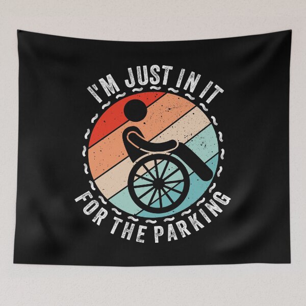 Item preview, I'm just in it for the parking vintage designed and sold by TeeGuarantee.