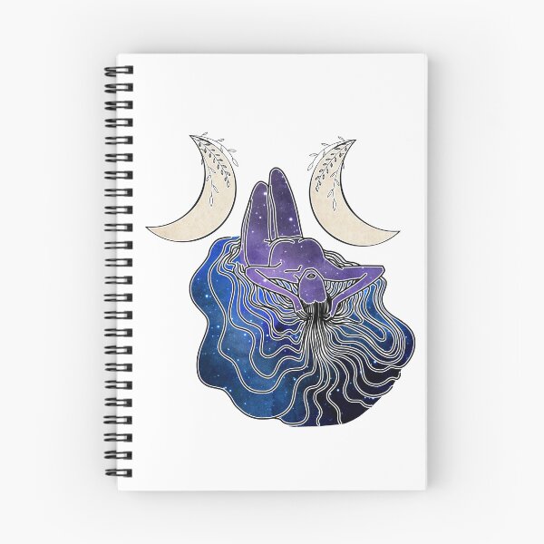 Item preview, Triple Moon Goddess - A spiritual illustration designed and sold by Annalee Beer.