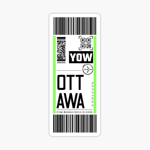 MEXICO CITY MEX classic luggage tag flight sticker Sticker