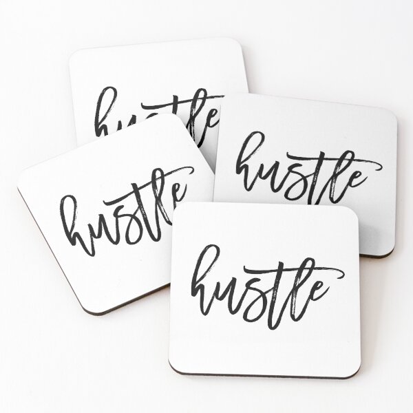 Item preview, Motivational Hustle Typography Quote designed and sold by blueskywhimsy.