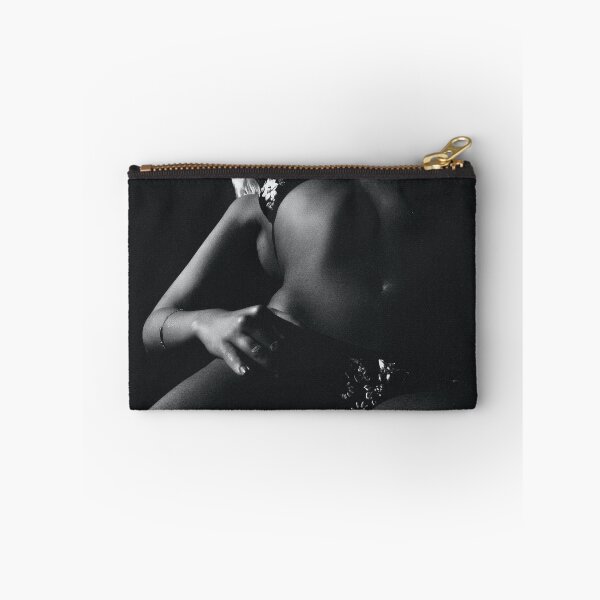 Item preview, Black & white nude female bodyscapes Flower Bikini designed and sold by Royalnovalux.