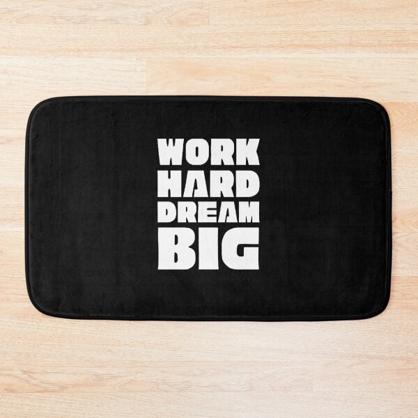 Item preview, Work Hard Dream Big Motivational Quotes designed and sold by Joy Poddar.