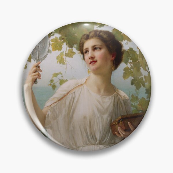 Item preview, Admiring Beauty by Guillaume Seignac Remastered Xzendor7 Classical Art Old Masters Reproductions designed and sold by Xzendor7 Digital Art Creations.