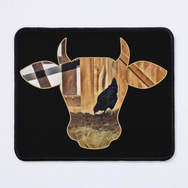 Item preview, Chicken Farm Cow Silhouette designed and sold by FarmsteadAcers.