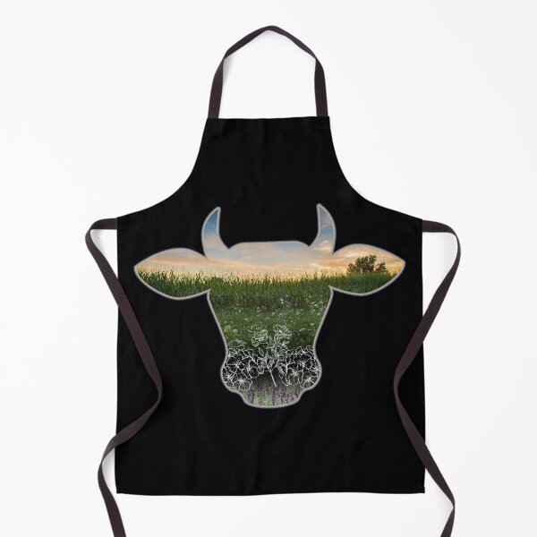 Item preview, Peaceful Sunrise on the farm inside a Cow Silhouette designed and sold by FarmsteadAcers.