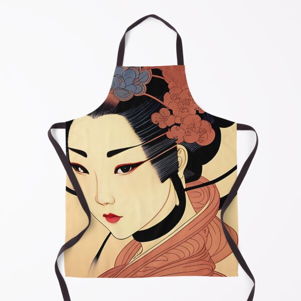 Item preview, Portrait of Woman in Traditional Japanese Style designed and sold by Ellen Davis.