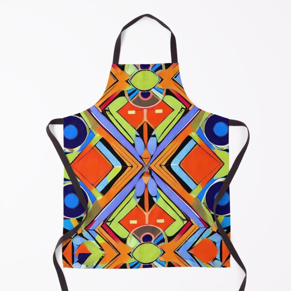 Item preview, Neo Geo Design - Orange, Yellow, Blue, Purple designed and sold by LthrDaddyBear.