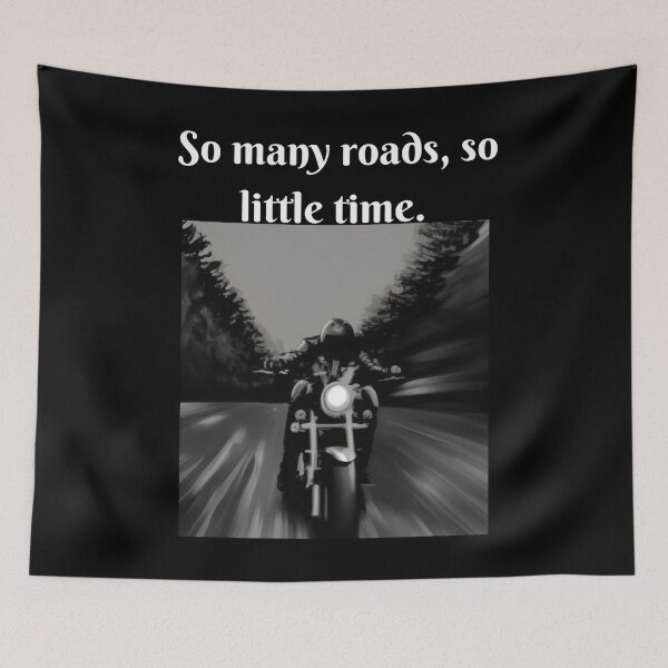 Item preview, So many roads, so little time. designed and sold by Planet Agora.