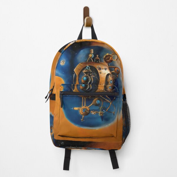 Item preview, Alien bathyscaphe in deep space, AI art designed and sold by Dendros-Studio.