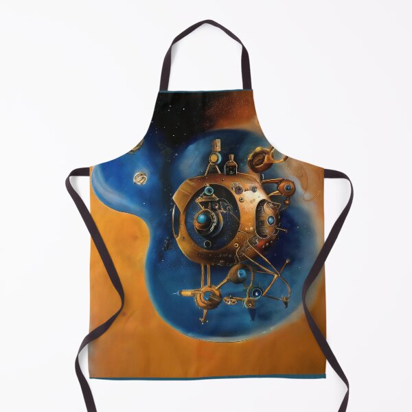Item preview, Alien bathyscaphe in deep space, AI art designed and sold by Dendros-Studio.