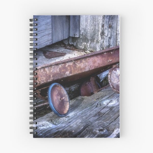 Item preview, Left and Forgotten a little rusty red wagon  designed and sold by MarniePatchett.