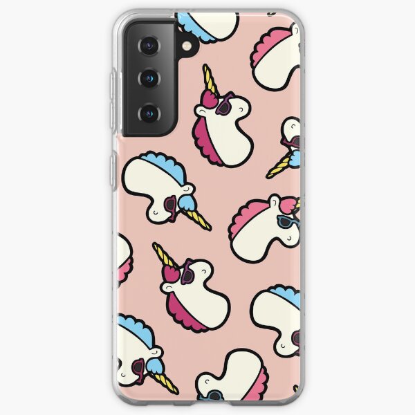 Unicorns Are Cool Pattern - Multi Samsung Galaxy Soft Case