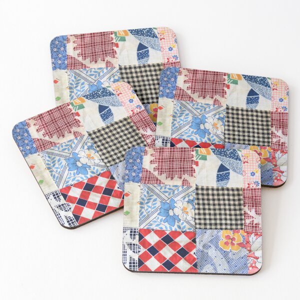 Item preview, Old Patchwork Quilt designed and sold by Mrswobblechin.
