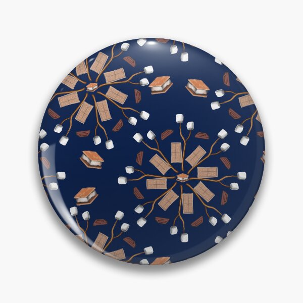 Item preview, S’mores Marshmallows Camping Pattern designed and sold by Art of Camping Now.