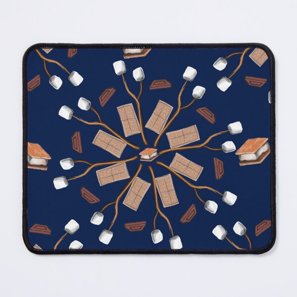 Item preview, S’mores Marshmallows Camping Pattern designed and sold by Art of Camping Now.
