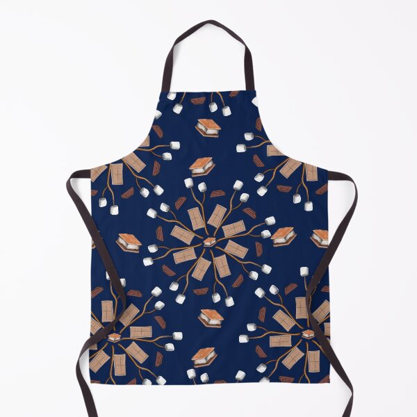 Item preview, S’mores Marshmallows Camping Pattern designed and sold by CampK80.