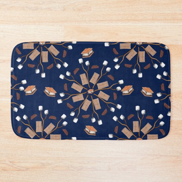 Item preview, S’mores Marshmallows Camping Pattern designed and sold by CampK80.
