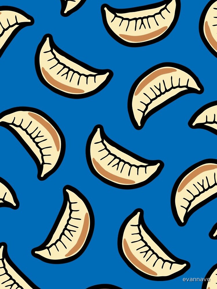 Gyoza Dumpling Pattern by evannave