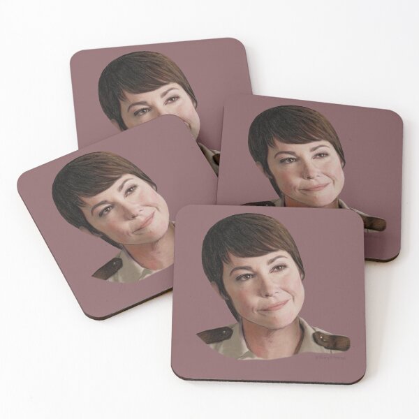 Item preview, Kim Rhodes as Sheriff Jody Mills of Supernatural designed and sold by Shiny-Elfriend.