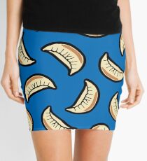 Gyoza Dumpling Pattern Mini Skirt