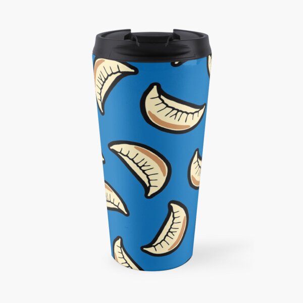Gyoza Dumpling Pattern Travel Mug