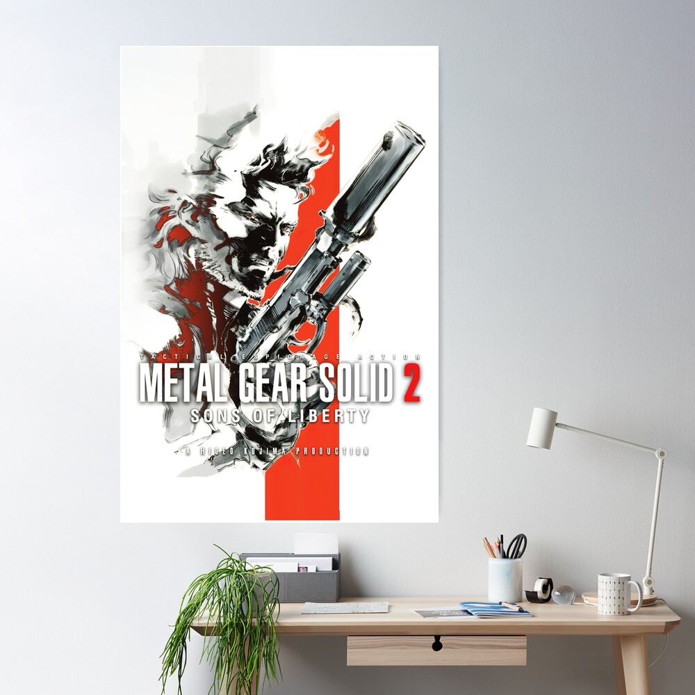 Smoky Design metal gear solid drawing metal gear solid 2 solid snake  Wallpaper Poster Price in India - Buy Smoky Design metal gear solid drawing metal  gear solid 2 solid snake Wallpaper