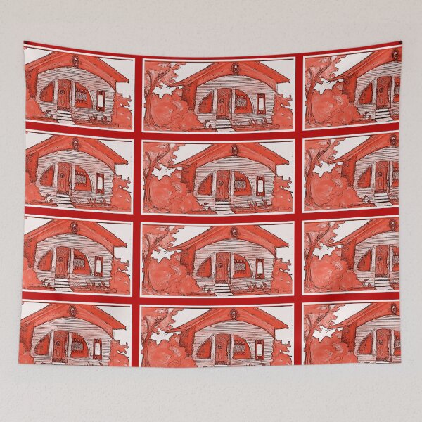 Item preview, Bungalow House Sketch  designed and sold by Annabella Schweitz.