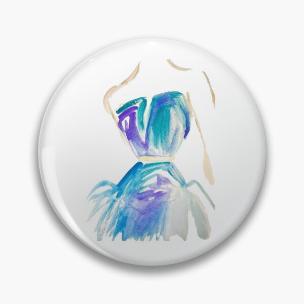 Item preview, Azure Dress designed and sold by Praline Creative.