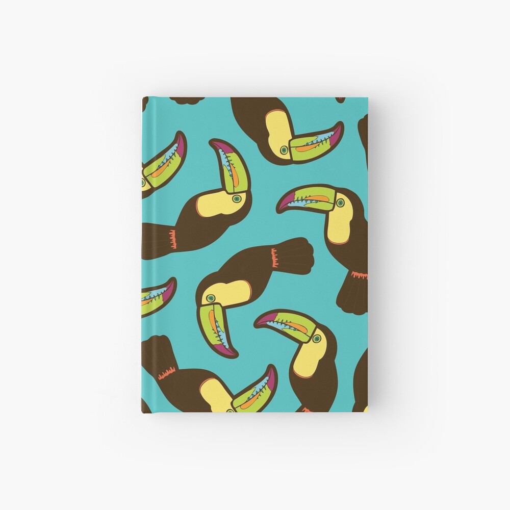 Toucan Pattern Hardcover Journal