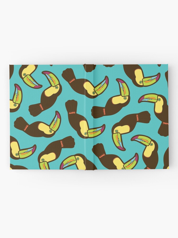 Alternate view of Toucan Pattern Hardcover Journal