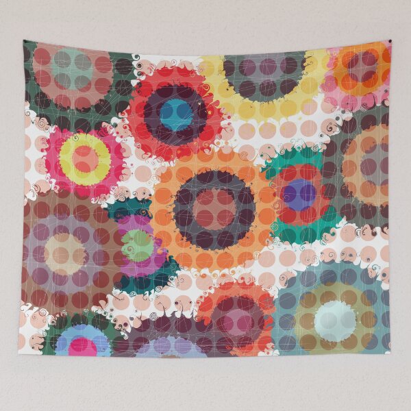 Item preview, marigold swirl designed and sold by tangerinedusk.