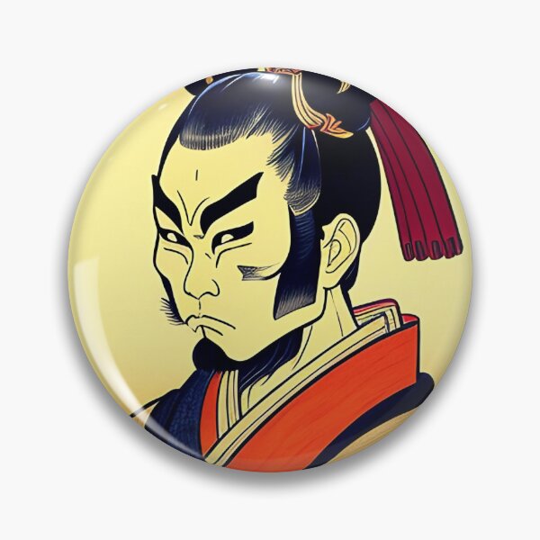Item preview, Samurai in Traditional Japanese Ukiyo-e Style designed and sold by Ellen Davis.