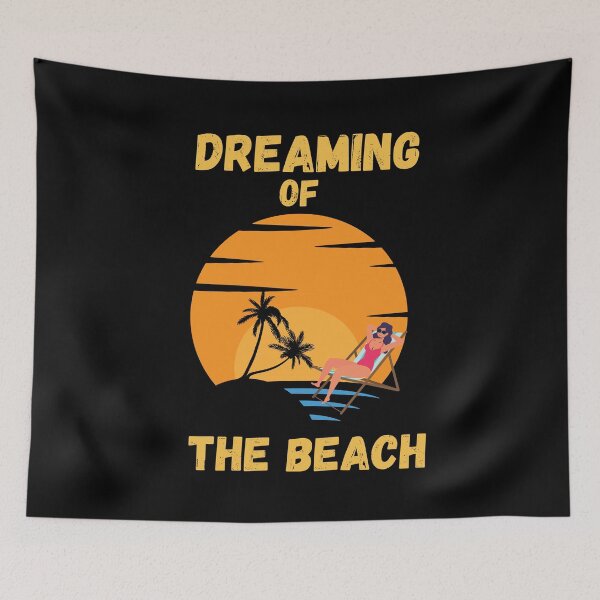 Item preview, Dreaming Of The Beach designed and sold by Planet Agora.