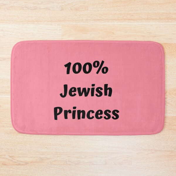 Item preview, 100% Jewish Princess  - Jewish quote designed and sold by thekosherhub.