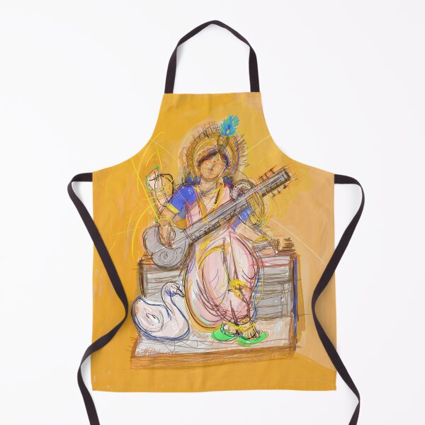 Item preview, goddess saraswati abstract painting | Saraswati abstract painting designed and sold by KARTICK DUTTA.