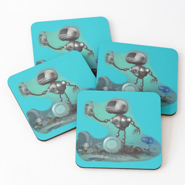 Item preview, Robot cleaning the ocean: Bob designed and sold by Dendros-Studio.