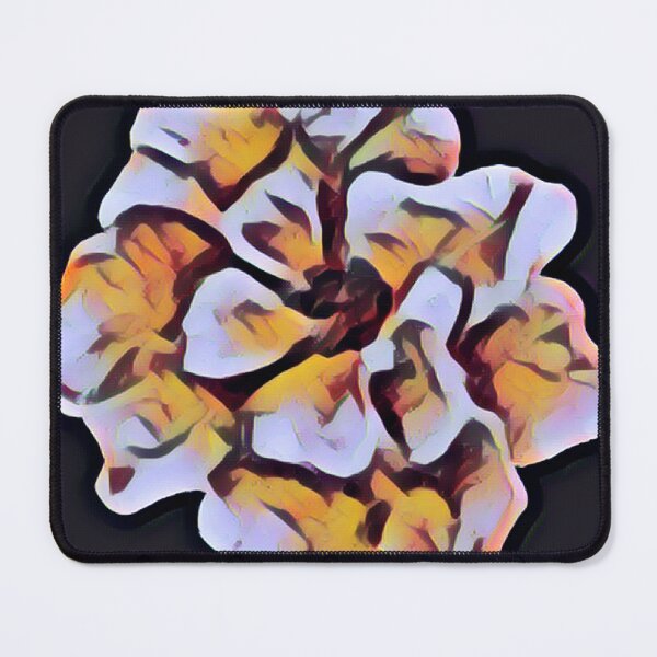 Item preview, Art Deco flower in Bloom designed and sold by VintageArtByIda.